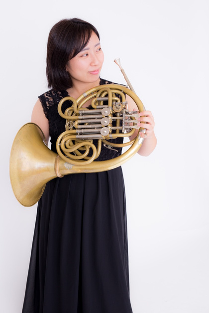 第4公演でホルンを演奏する須藤彩華